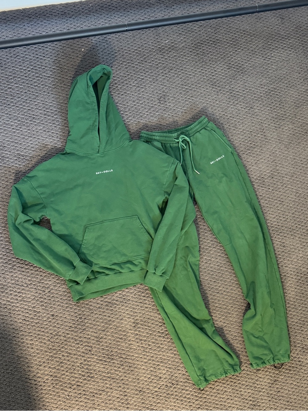 MATCHING SWEATSUIT - small top & EXTRA long bottom (for tall women)